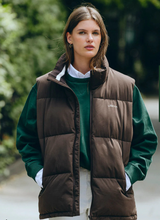 Charger l&#39;image dans la galerie, MERCER Puffer Bodywarmer Brun
