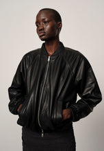 Charger l'image dans la galerie, BIRGITTE HERSKIND Yvette Leather Bomber Jacket
