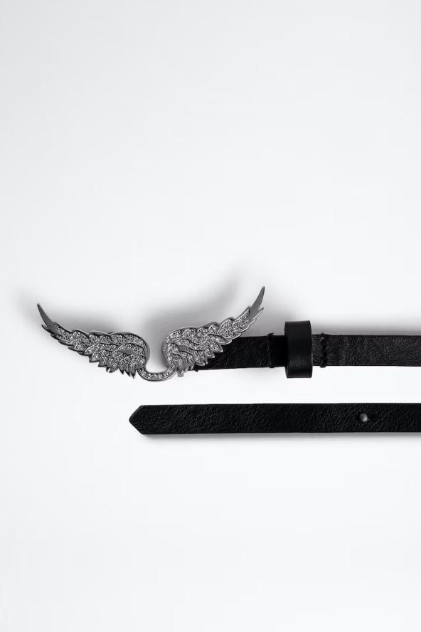 ZADIG & VOLTAIRE Ceinture Rock Noir
