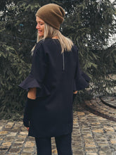 Charger l'image dans la galerie, GANNI Robe Noire à Volants
