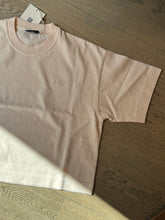 Charger l&#39;image dans la galerie, AUTRY T-shirt Boxy avec Logo Brodé Rose Pâle
