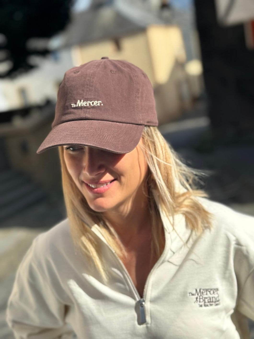 MERCER Casquette Marron