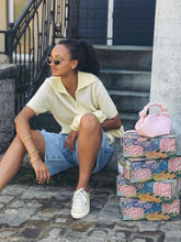 Charger l'image dans la galerie, WHITE+WARREN Pull Polo Cachemire Jaune
