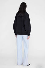 Charger l'image dans la galerie, ANINE BING Miles Sweatshirt Collegiate Vintage Black
