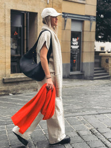 WHITE+WARREN Écharpe en Cachemire Rouge