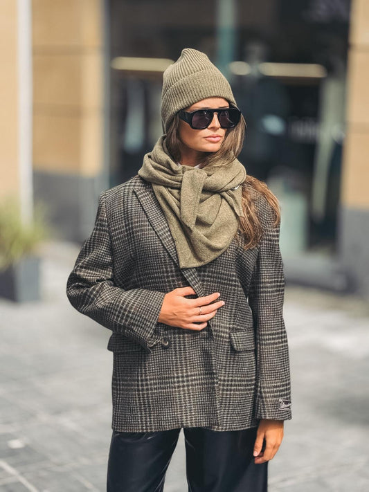 ABSOLUT CASHMERE Écharpe Triangle Danika
