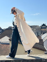 Charger l&#39;image dans la galerie, AME Lalee Long Duffel Coat Off White

