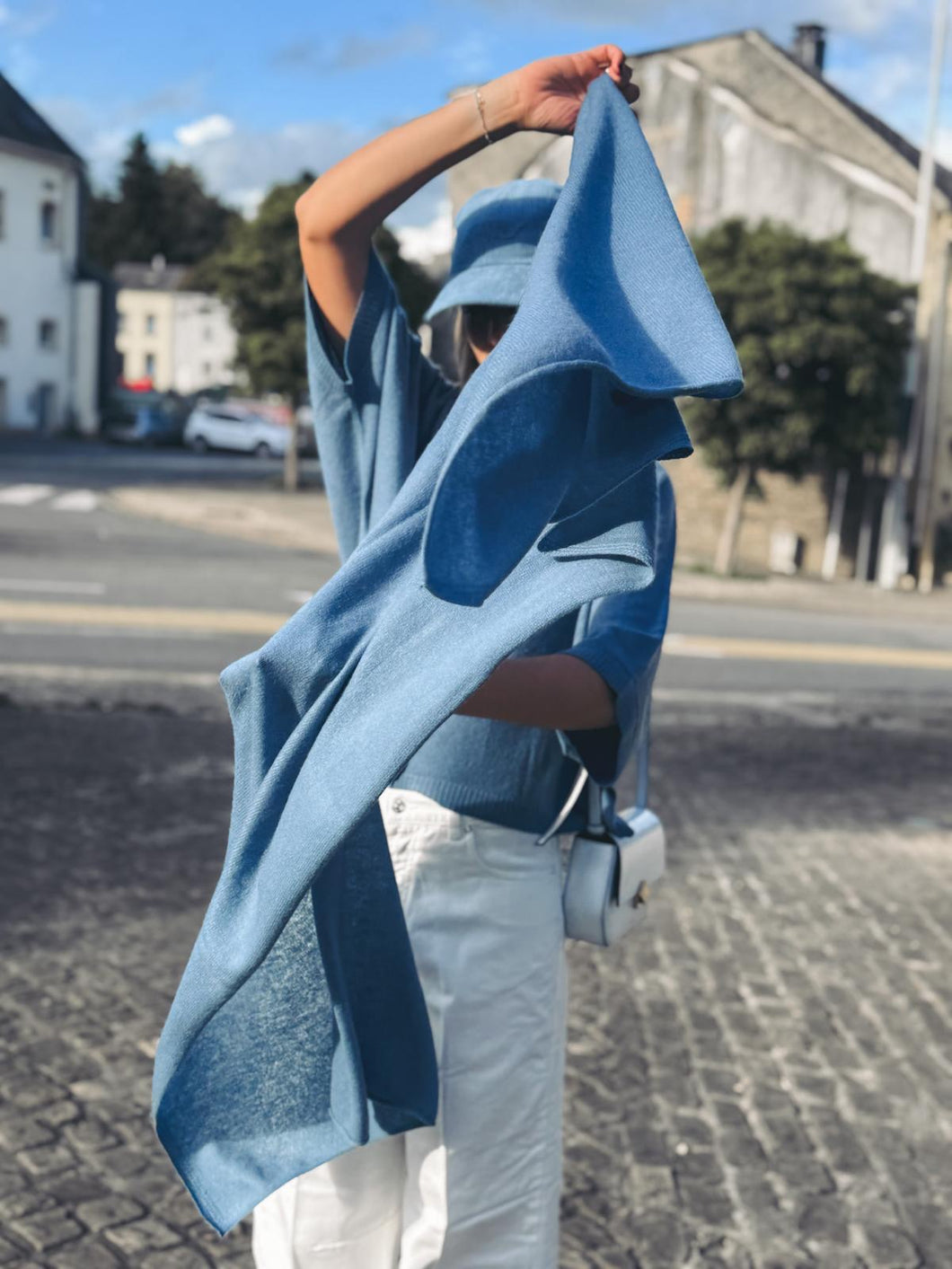 ABSOLUT CASHMERE Echarpe Infinity Bleu
