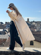Charger l&#39;image dans la galerie, AME Lalee Long Duffel Coat Off White
