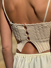 Charger l'image dans la galerie, Forte_Forte Top Court en Tricot Câble
