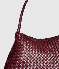 Charger l&#39;image dans la galerie, DRAGON DIFFUSION Sac Santa Maria Cuir Bordo
