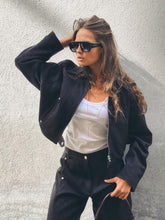 Charger l'image dans la galerie, MARGAUX LONNBERG Blouson Andy Wool Denim – vue 8

