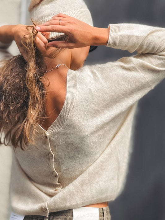 ABSOLUT CASHMERE Pull en Cachemire Peigné Debora