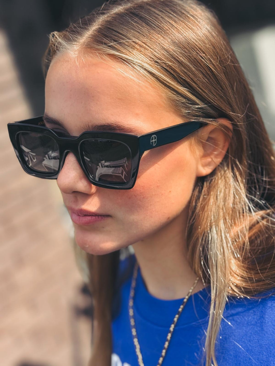 ANINE BING Lunettes de soleil Monogramme