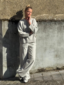 KUJTEN Pull Diane Gris Bouleau
