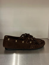 Charger l'image dans la galerie, POSA Boat Loafer Native Suede Dark Brown

