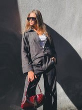 Charger l'image dans la galerie, MARGAUX LONNBERG Blouson Andy Wool Denim
