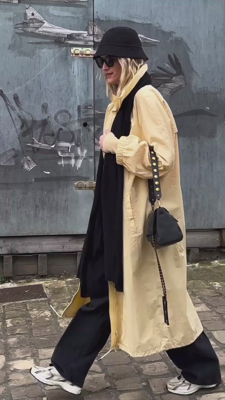 MARGAUX LONNBERG Veste Mills Pale Yellow