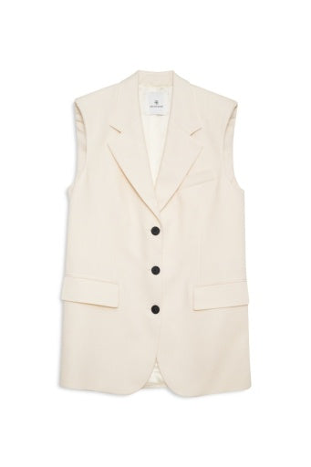 ANINE BING Sara Vest - Cream