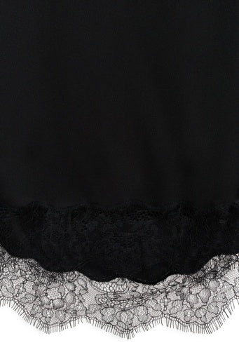 ANINE BING Shelby Skirt - Black detail