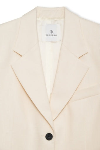 ANINE BING Sara Vest - Cream detail