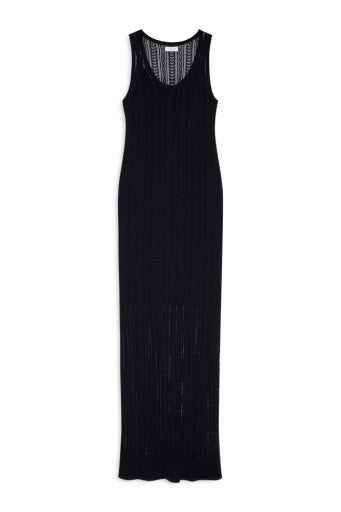 ANINE BING Arie Long Dress - Black