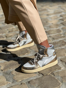 DIADORA HÉRITAGE MÉTALISÉE OR