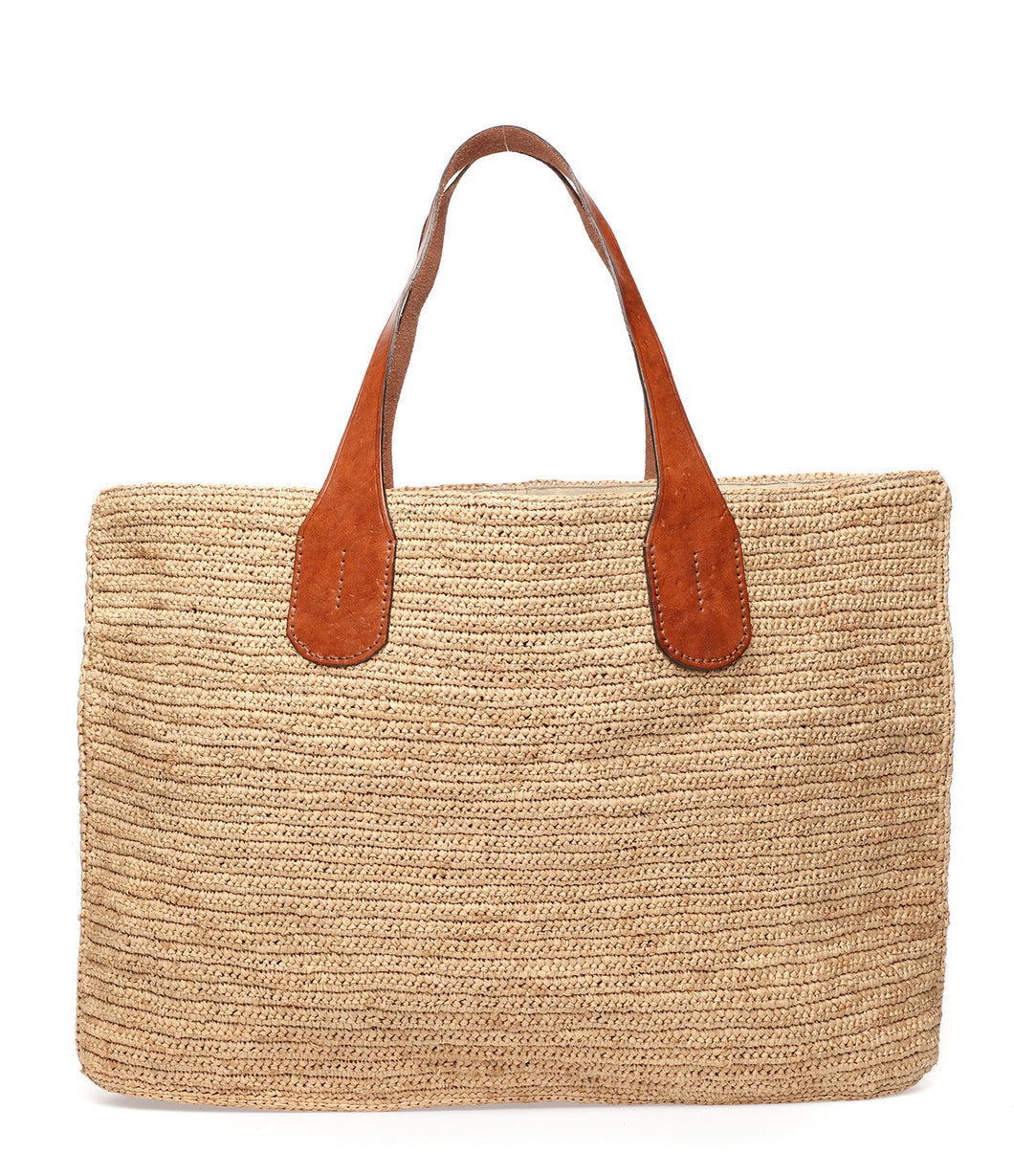 Sac Lakana Raphia Tea Beige IBELIV