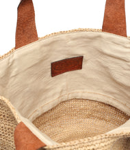 Charger l&#39;image dans la galerie, IBELIV Sac Mirozy Raphia Tea Beige
